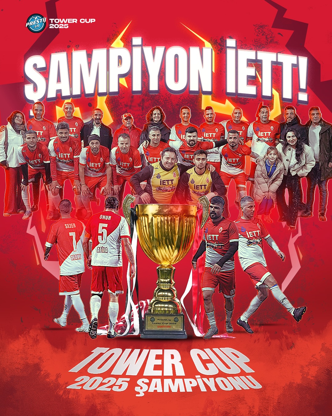 PRESTİJ LİG TOWER CUP 2025 ŞAMPİYONU İETT!